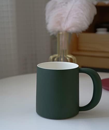 SHANYANTAOCI Идеалната Чаша, Голяма Чаена чаша, Керамична Чаша за дома и офиса, Голяма Керамична Кафеена Чаша с обем 16 унции,