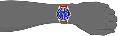 Асоциация на поло САЩ. Мъжки часовник USC50479 с Аналогов Дисплей, Аналогови Кварцови Часовници Кафяви