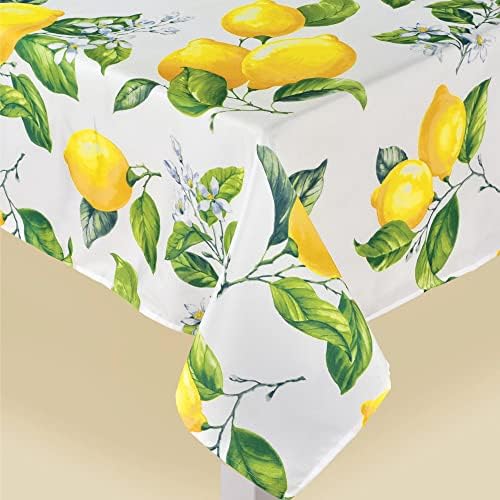 Тканевое покритие amscan Lemons за маса - 60 x 104 | Цветно | 1 бр.