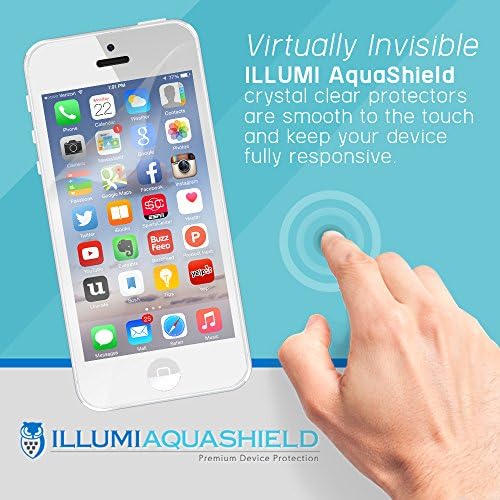 Защитно фолио ILLUMI AquaShield, съвместима с Leapfrog LeapPad 3 (2 опаковки), без мехурчета, Прозрачна гъвкава