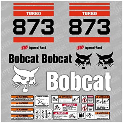 Стикер на вторичния пазар Турбопогрузчика Bobcat 873 /Aufkleber/Adesivo / Стикер / Преносим комплект