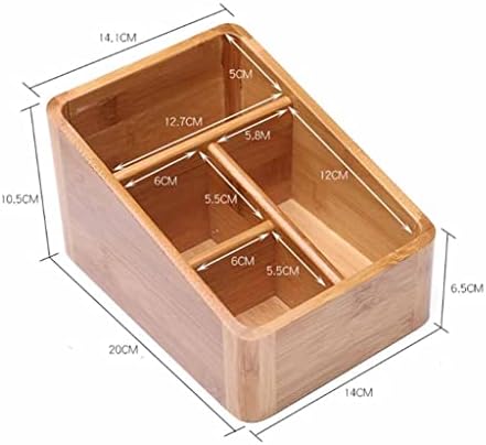 XJJZS Кутия за съхранение на настолни малки неща, Кутия за съхранение с няколко прегради, Мултифункционален Домашен Органайзер, калъф-на притежателя (Цвят: A, размер: 10