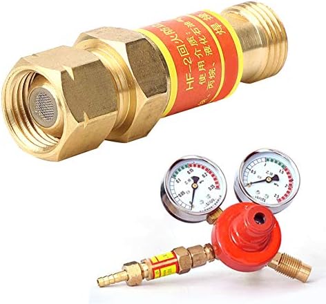 2 елемента Инструменти за газово заваряване Клапан Светлинни Инструменти Електротехник Мед за Предотвратяване на Обратен поток