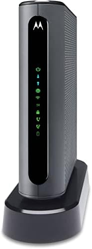 Рутер Motorola MT8733 WiFi 6 + Многогигантный кабелен модем + 2 Телефонни порта за гласова комуникация Comcast Xfinity и гигабитова интернет планове със скорости до 2500 Mbit |с | AX6000 | DOCSIS