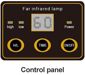 Лампа Leawell TDP Инфрачервена Светотерапия TDP Дълги Инфрачервени Минерални Топлинни Лампи За Облекчаване на Болката