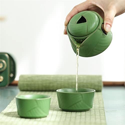 Чайници Пътен Чай Малък Набор От Идеи За Подаръци Бързо Чаша Преносим Чай