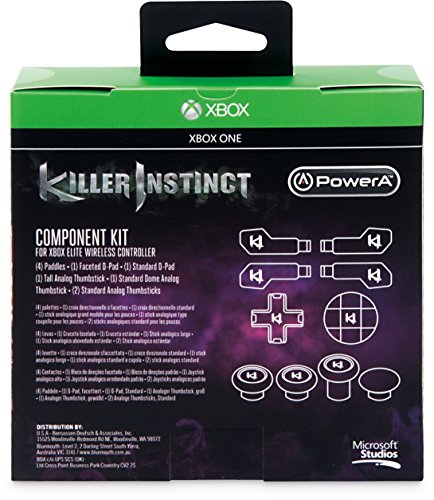 Комплект компоненти PowerA Killer Instinct за безжичен контролер Xbox One Elite