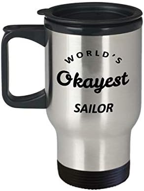 Забавен подарък плават под - Чаша за пътуване и развлечения - Подарък за каране на лодка - Яхтинг - Най-добър моряк