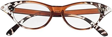 Tao Bi 2 Двойки Дамских пури в ограничени бройки очила за четене Котешко око + 1,00 Силни страни, Дамски Модни Очила