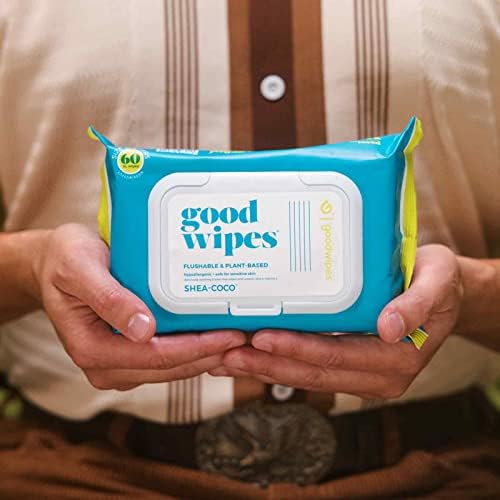 Goodwipes Смываемые кърпички на растителна основа с растителни екстракти | Опаковка за домашна употреба |