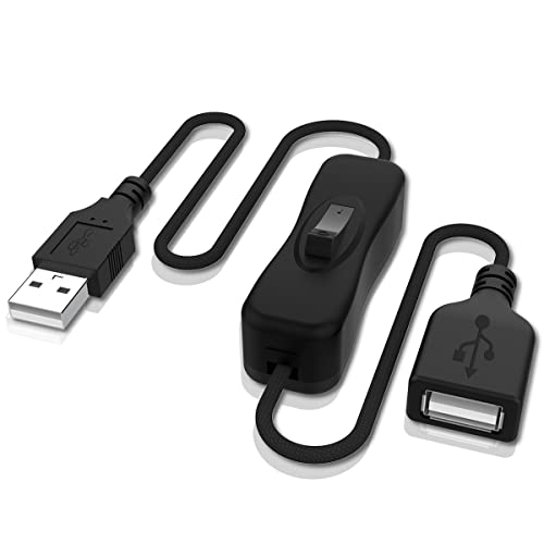 Удължителен кабел USB-ключ ANDTOBO, Обновен USB разклонител с кабел за включване / изключване захранване за led ленти, система