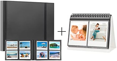 2 опаковки Фотоалбум за фотоапарат Fujifilm Instax Wide 300, Фотоалбум Polaroid 600, Албуми за фотоапарат миг печат Polaroid