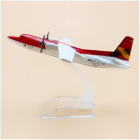 Модели на самолети 16 см, Червена Сплав, Метал, Подходящи за F-50 F50 Airways Подаръчен Комплект Airways Пластмасов Комплект Модел Самолет Модел Графичен Дисплей
