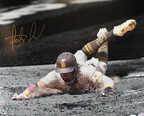 Снимка на слайд SD Padres 16X20 HM с автограф на Фернандо Татиса младши - JSA *Gold - Снимки на MLB с автограф