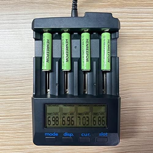 Henreepow Ni-MH Акумулаторни батерии тип AAA с Голям капацитет 1,2 В, предварително заредени батерии тип Тройно