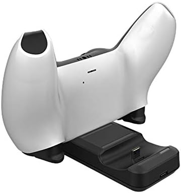 Зарядно устройство Werry за PS5 геймпад Дръжка Контролери USB Зарядно Устройство за Двойно зарядно устройство ще захранване
