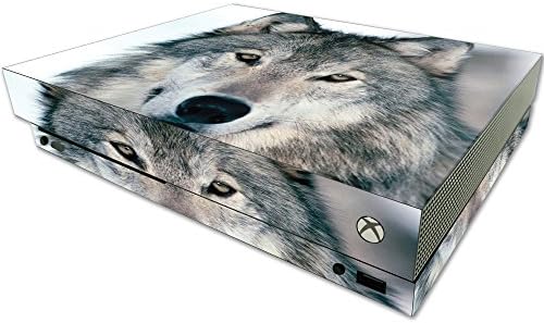 Корица MightySkins е Съвместим само с конзола на Microsoft One X - Wolf | Защитно, здрава и уникална Vinyl стикер
