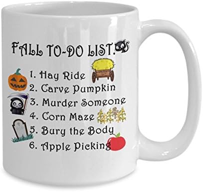 Есенна Чаша, Есенен списък със задачи, Забавни Офис Чаши за Кафе, с Тиква, най-Добрите Костюми за Хелоуин, Набор от