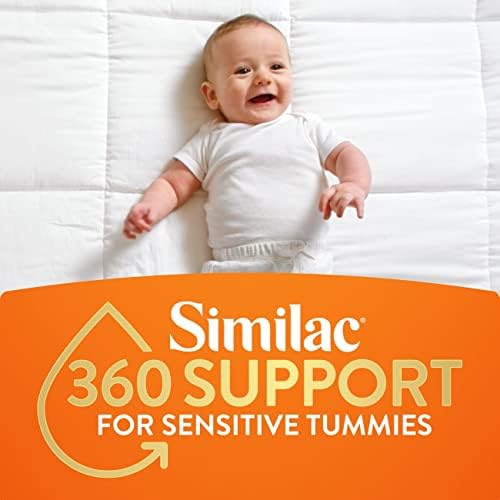 Детско хранене Similac 360 Total Care Sensitive, банка обем 30,2 грама и Пелени, Размер 2, брой 186 парчета - Pampers Swaddlers