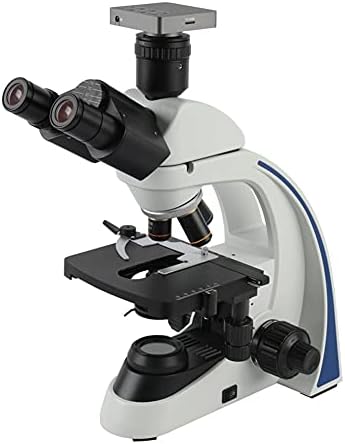 Микроскоп JAHH 40X - 1000X 1600X 2000X Лабораторен Професионален Биологичен микроскоп, Тринокулярный микроскоп (Размер: 64X-1600X)