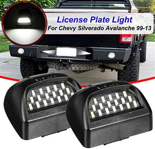 Пълна Led Осветление за Регистрационен номер В Събирането на Подходящи за Chevy Silverado Traverse Avalanche