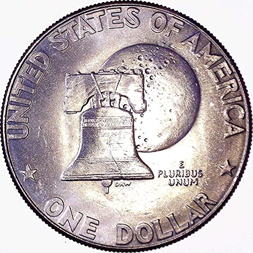 1976 Долар Айзенхауер Айк, 1 долар На необращенном формата на