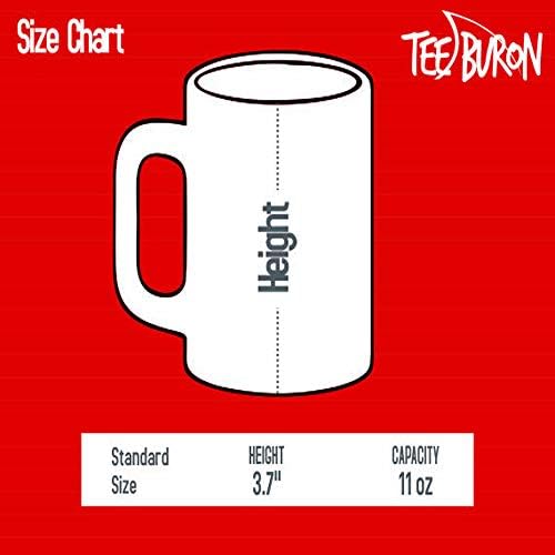 Керамична чаша Teeburon I love Nagaland в стил скица 11 грама