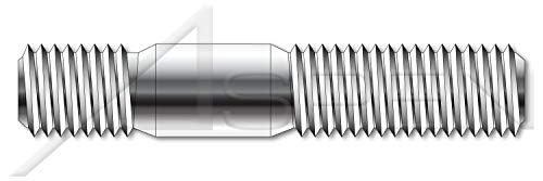 (200 броя) M8-1.25 X 55 mm, по DIN 938, Метричен, Шипове, Двустранни, Диаметър ввинчиваемого края на 1.0 X, Неръждаема стомана
