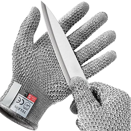 Ръкавици TELION със защита от порязване, EN388 Ръкавици със защита От порязване 5-то ниво, Без Порязвания, Ръкавици със