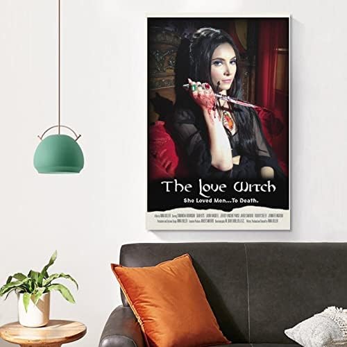 Плакат на филма Трудна любов, Постери на филма Любовна Вещица, Естетически Плакат на Филма, Платно, Боядисване, Монтиране
