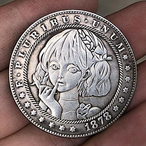 Американски Морган Блуждающая Монета Подарък Колекция Възпоменателна Монета За Подарък Щастлив Предизвикателство