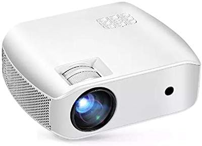 Видео проектор Поддържа 23 езика Резолюция 1280x720 P Контраст 15000:1 Проектор за домашно кино Домашно Шрайбпроектор за вътрешно/външно използване с функция Speak (Цвят: цвя?