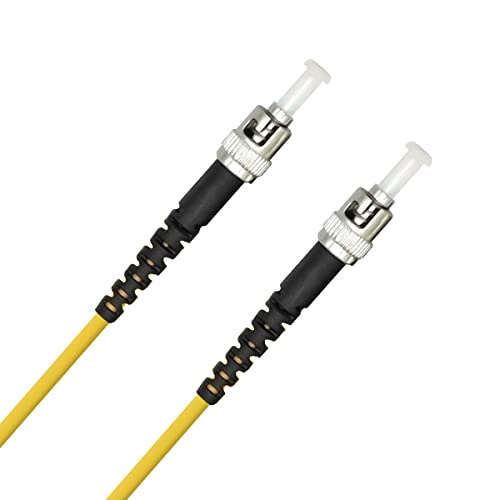 Оптичен кабел Eardion ST-ST, 5 М (16,4 фута) ST-ST Однорежимный симплексный свързване на оптичен кабел - ST/UPC-ST/UPC 9/125um