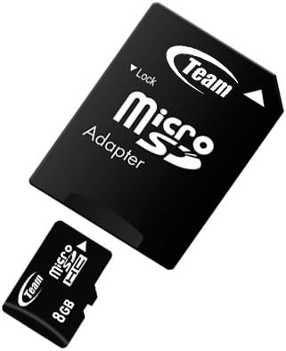 Високоскоростна карта памет microSDHC Team 8GB Class 10 20 MB/Сек. Невероятно бърза карта за телефон LG COSMOS TOUCH VN270 APEX US740. В комплекта е включен и безплатен високоскоростен USB адапт?