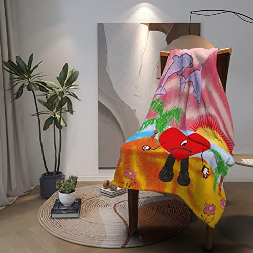 Одеяло в стил хип-Хоп с 3D принтом, Меки Наметала, Ултра Топло Мультяшное Одеяло, Фланелен Всесезонни Одеяла за разтегателни