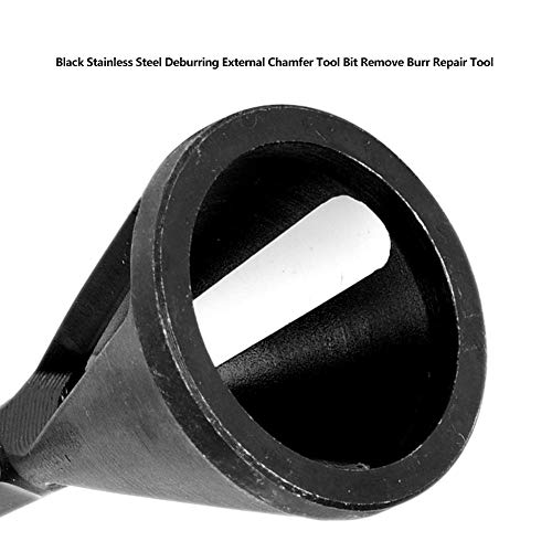 FTVOGUE Черно Инструмент За Облекчаване на чеп с външна Фаска от Неръждаема Стомана, Инструмент за Премахване на