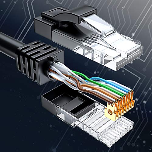 Ethernet кабел Maximm Cat 6 4,0 Метра, Чиста Мед, Cat6 Кабел (24 бр.), LAN-Кабел, интернет-кабел и мрежов кабел