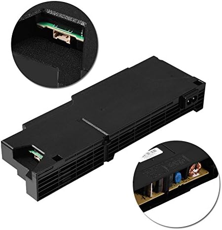 Byged Подмяна на захранващ блок за PS4 CUH-1215A серия CUH-12XX, adapter ADP-200ER, Съвместим с игрова конзола Sony PS4 Slim (25 8,3 3,5 см)