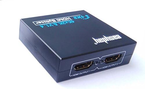 Сплитер-усилвател Easyday с конектор HDMI 1x2 1 Версия 1.4 1.3 Сертифицирана за поддръжка на Full HD 1080P, 3D и 4K 2K