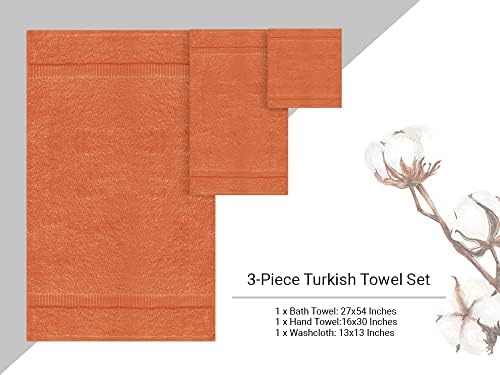 Кърпи Bazaar от турски памук Премиум-клас, сверхмягкие и абсорбиращи (кърпи за ръце от 6 части, розово)