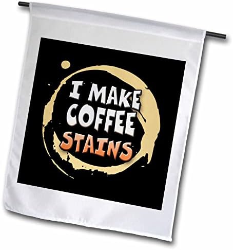 3D Фигура на Ръба на нощта – Кафе - Снимка на думи Аз съм на петна от кафе - Знамена (fl_355122_2)