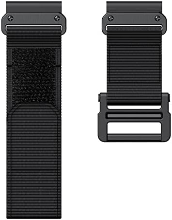 WIKUNA за ремъците за часовници на Garmin, съвместими с Fenix 6X 7X Pro GPS 5X 3HR Descent Mk1 Mk2, Титан каишка