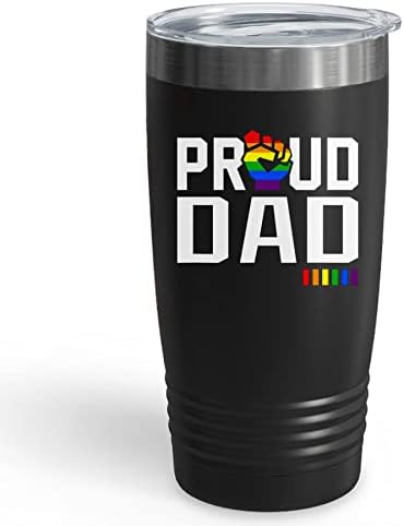 Чаша за ЛГБТ-Татко 20 мл, Чаша за Гордите Татковци От Неръждаема Стомана, ЛГБТ-Гей-Парад, Ден на Бащата, Забавен Подарък За