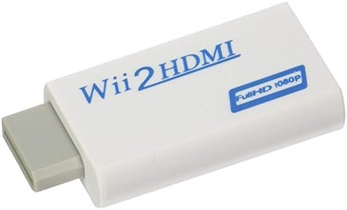 Full 1080P 720P HD Конвертор Nintendo Wii, HDMI Изход 480I Адаптер за мащабиране