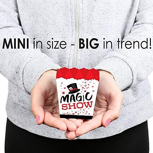 Голяма точка щастие Ta-Да, Магическо шоу - Мини Кутийки за подаръци за партита - Магическите Кутии за бонбони