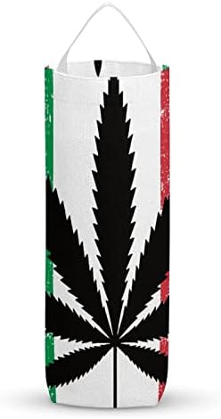 Италиански Флаг Трева Продуктова Чанта Моющийся Органайзер Опаковки С Висящи Линия За Съхранение На Битови Торби За