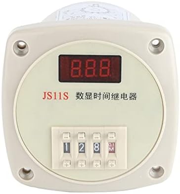 KAVJU JS11S Реле за време с цифров дисплей 0,01-9,99 С 0,1-99,9 С 1-999S 1-999M Таймер смяна на времето на закъснение