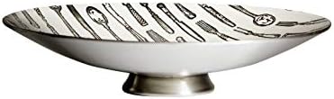 Пютър нож Wentworth - Кръг за купата на оловни ножове, вилици и лъжици, Диаметър на чинии: 205 мм / Височина: 40 мм