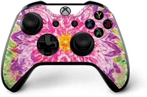 Игри кожата Skinit Decal, Съвместими с услугата Xbox One X Пакет - Оригинален дизайн във формата на цвете от жен-шен