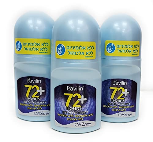 Опаковка от 3 ролки дезодорант Lavilin (син цвят)